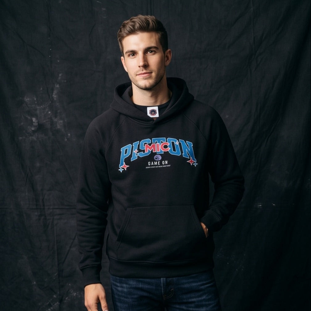 Piston Mic Oversized Pullover Hoodie