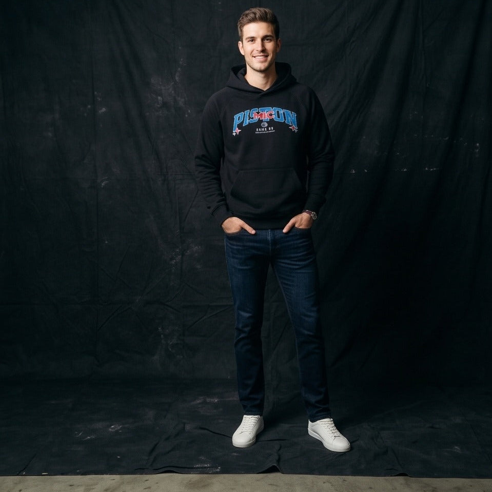 Piston Mic Oversized Pullover Hoodie