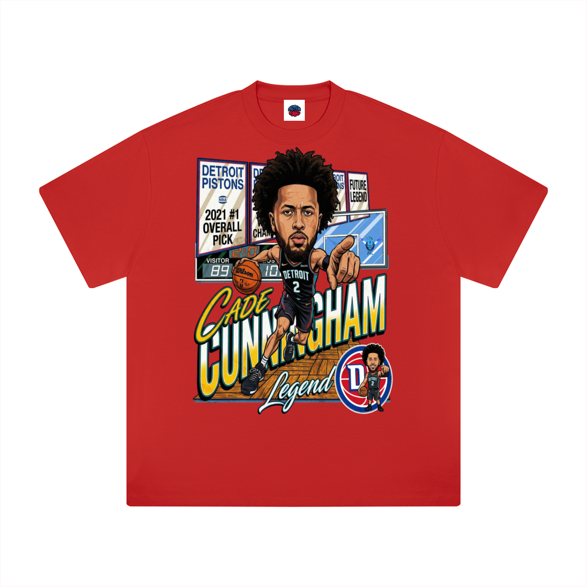 Bobble Head Piston Mic Tee