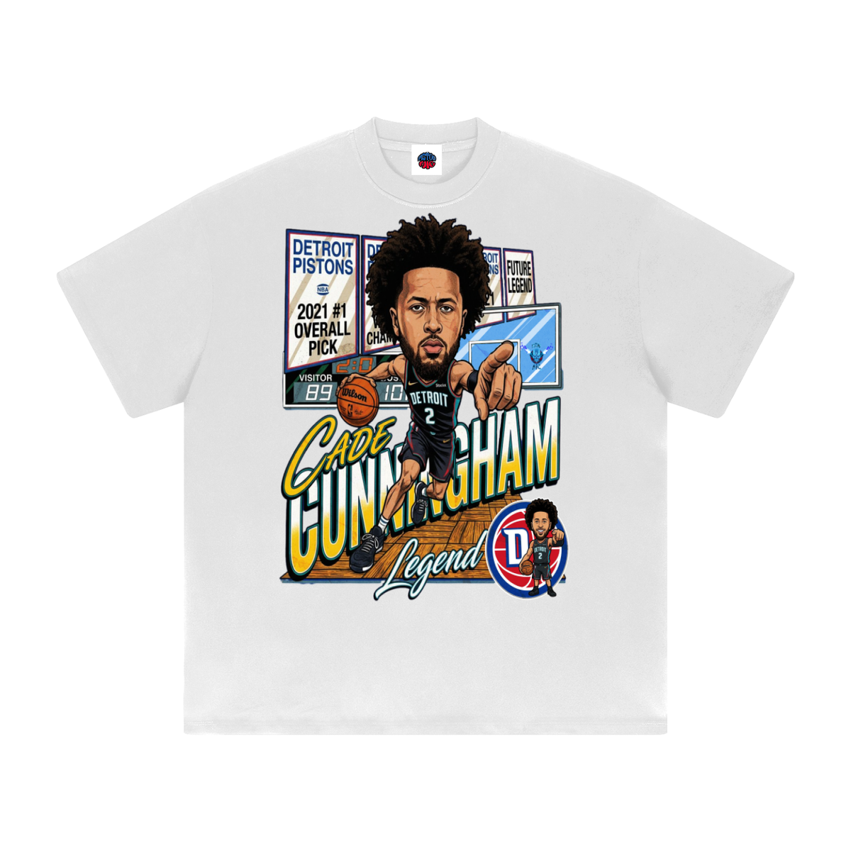 Bobble Head Piston Mic Tee