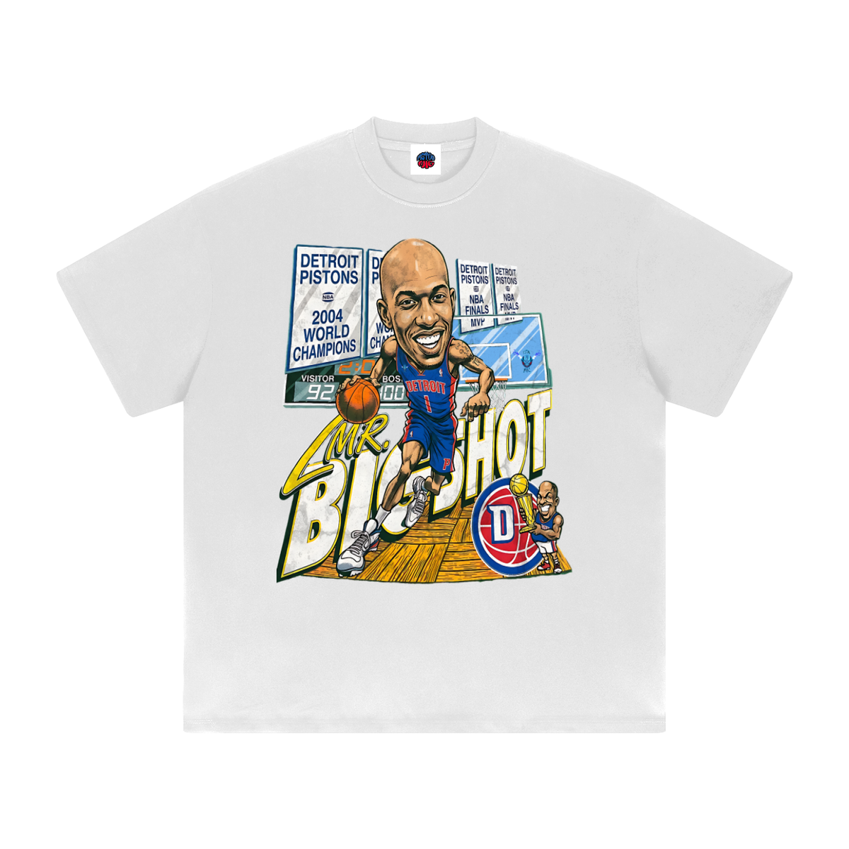 Bobble Head Piston Mic Tee