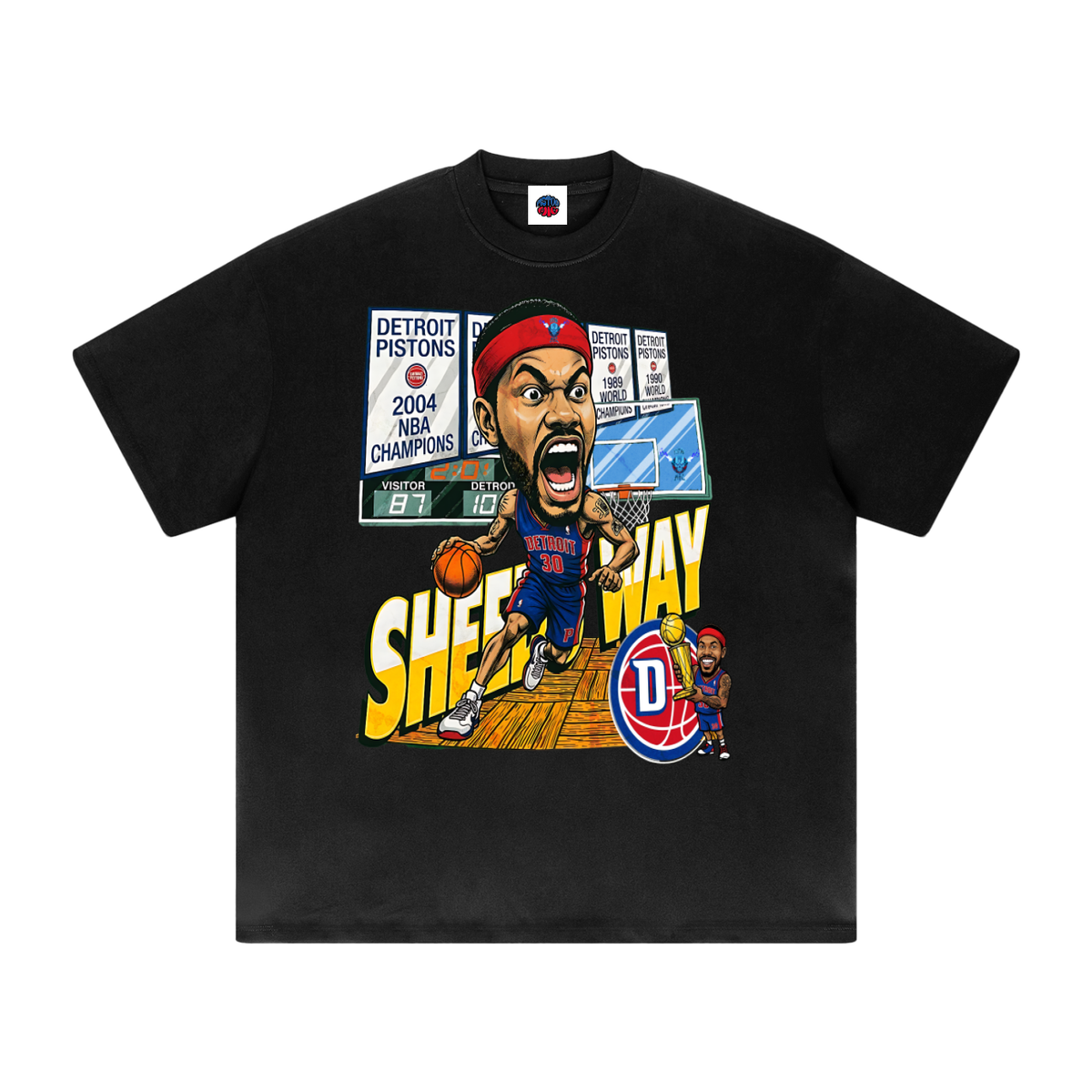 Bobble Head Piston Mic Tee