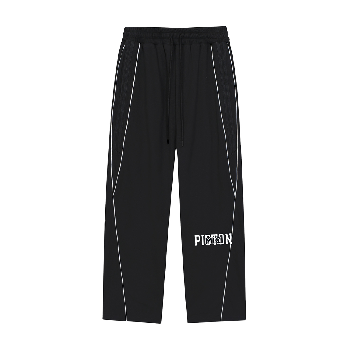 Reflection Striped Straight-Leg Sweatpants