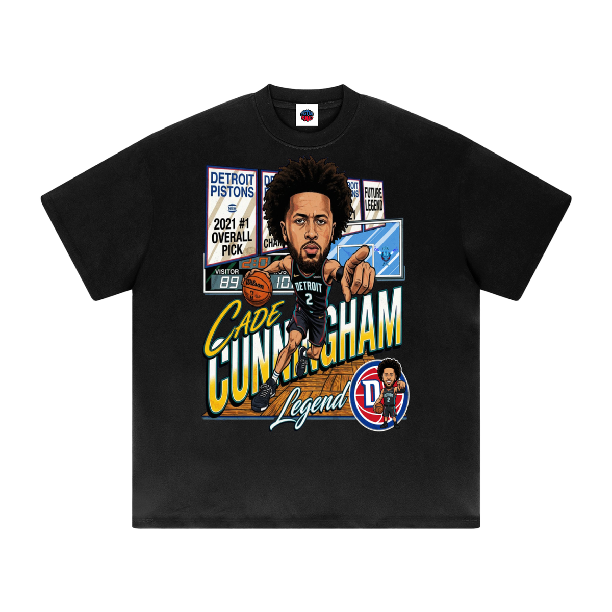 Bobble Head Piston Mic Tee