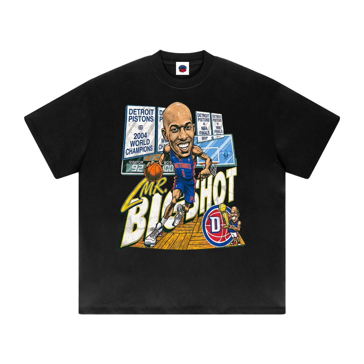 Bobble Head Piston Mic Tee
