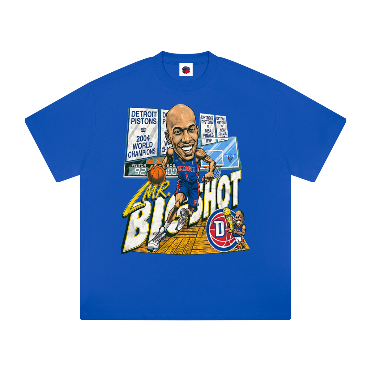 Bobble Head Piston Mic Tee