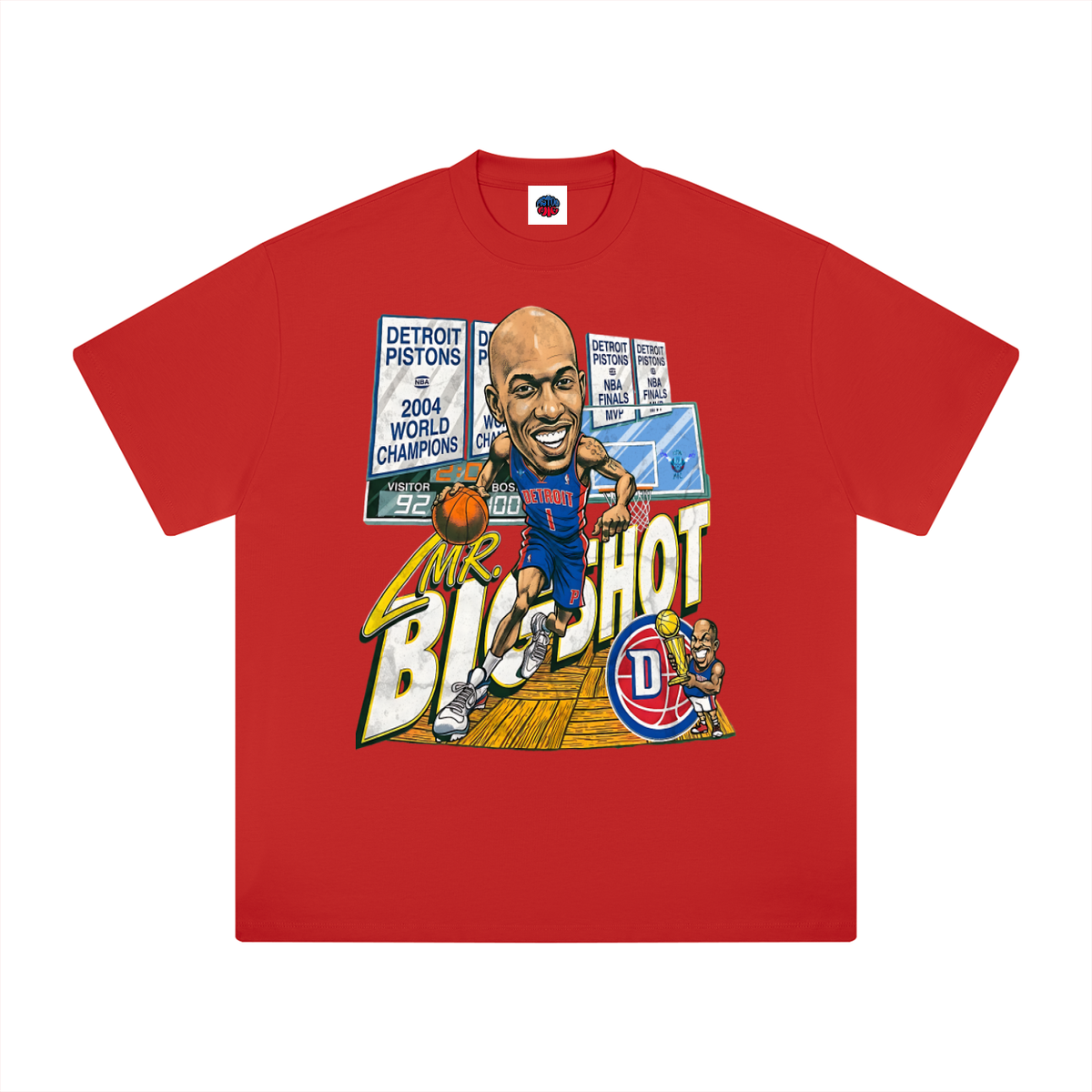 Bobble Head Piston Mic Tee